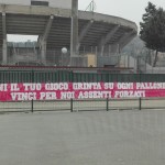 Benevento, i tifosi alla squadra: “Vinci per noi assenti forzati”