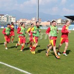 Benevento, giallorossi subito al lavoro. Domani allenamento a porte aperte