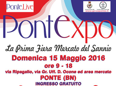 Taglio del nastro per “PontExpo- La prima fiera Mercato del Sannio”