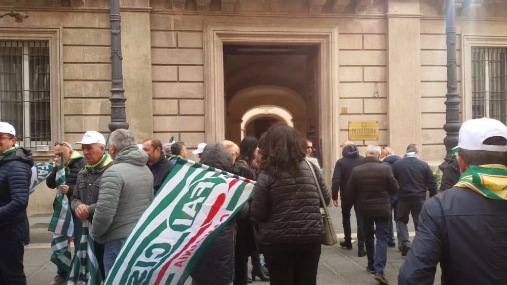 Avellino| Fai Cisl sotto la Prefettura: sit-in e proteste