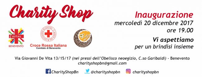 Benevento| Caritas, si inaugura il “Charity Shop”