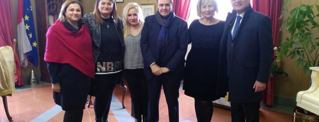 Benevento| Al Comune la visita del capo Ufficio Consolario Russo Nesterenko