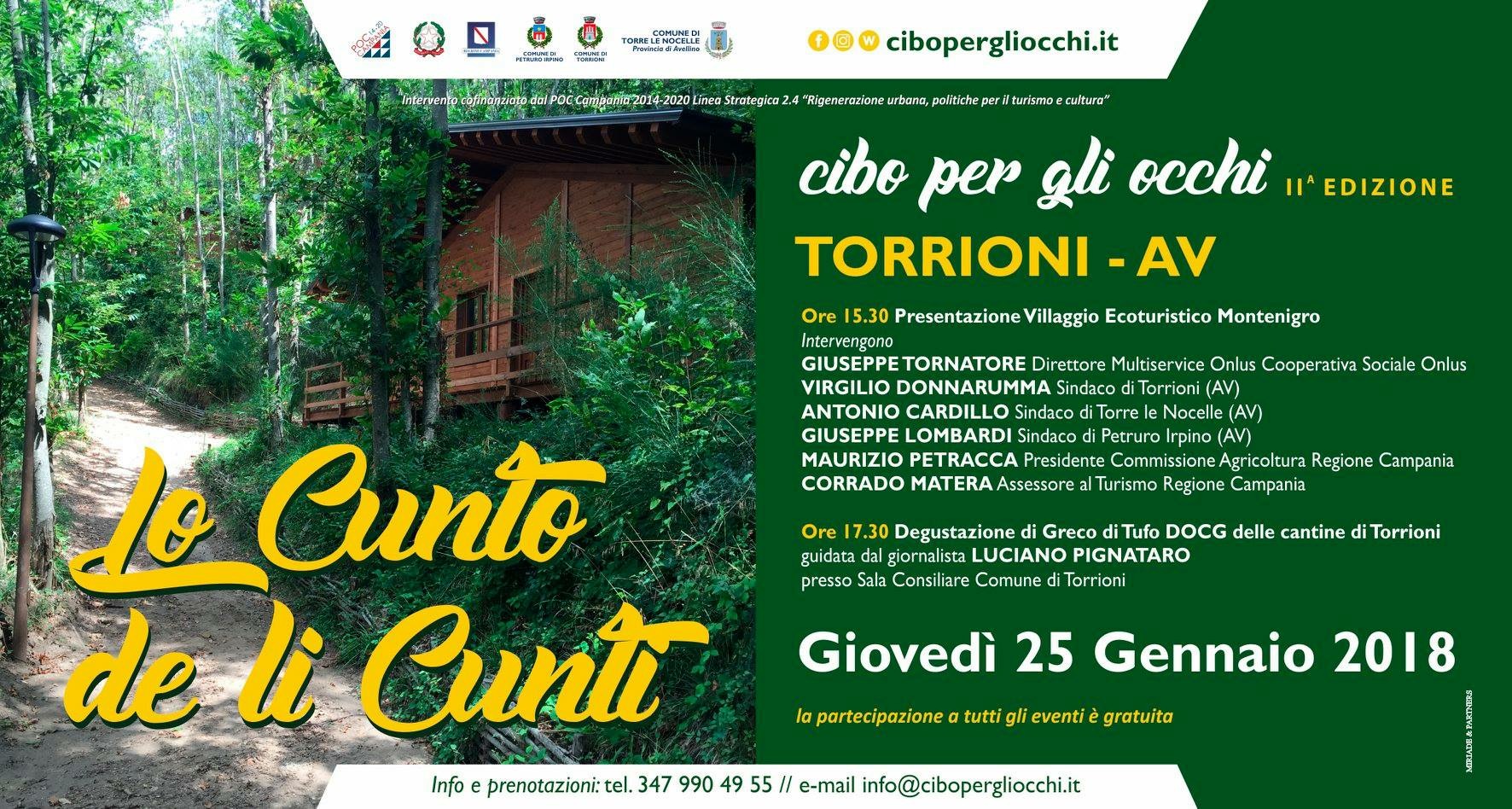 Torrioni| “Lo Cunto de li Cunti”. Si presenta il Villaggio Ecosostenibile Montenigro