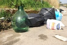 Discarica a cielo aperto in Contrada Madonna della Salute