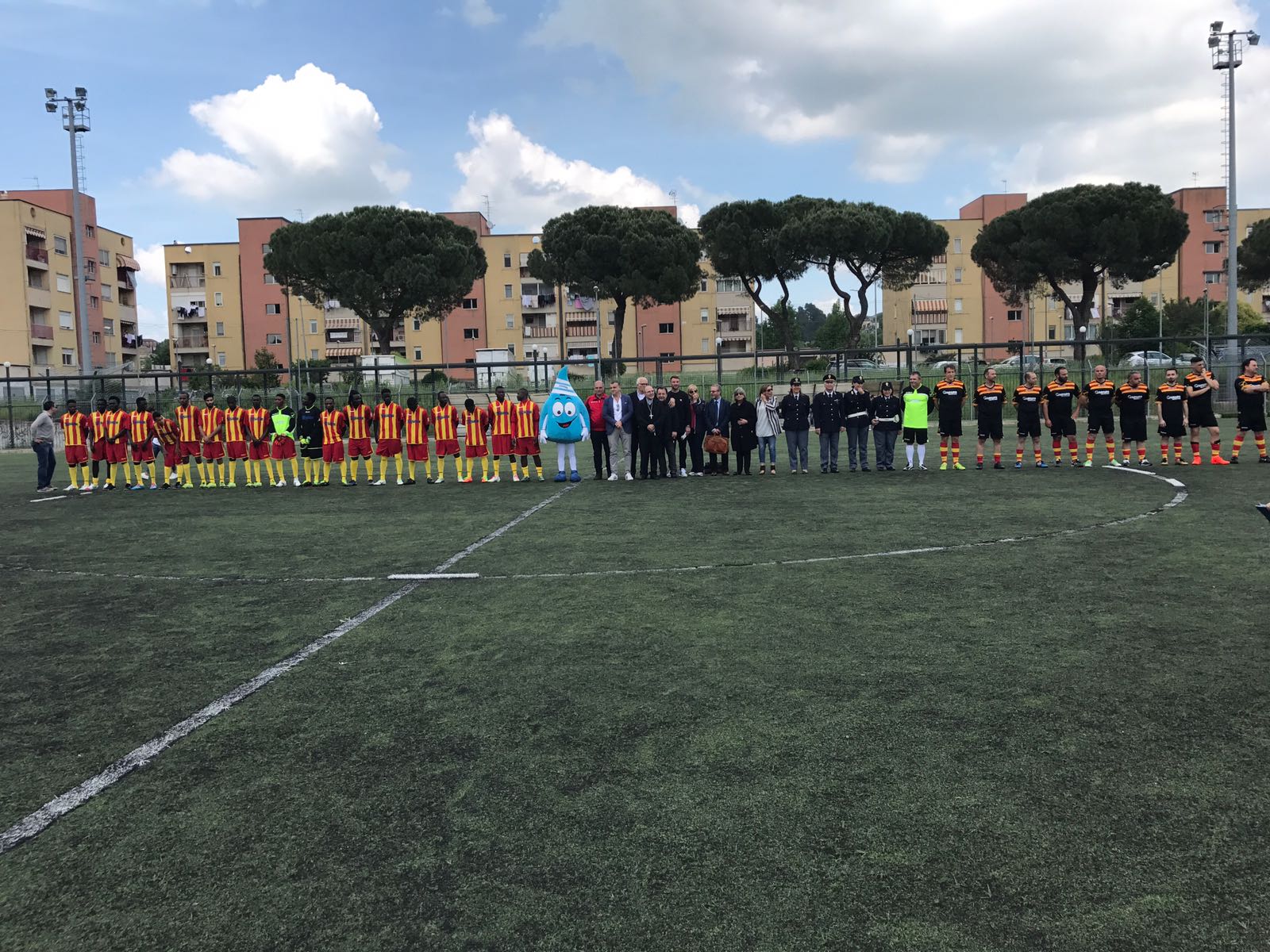 Benevento| Gesesa per il Sociale: H2Gol per i migranti