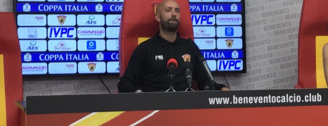 Benevento, Bucchi: “Contento di affrontare l’Udinese. L’entusiasmo della città ci ha sorpreso”