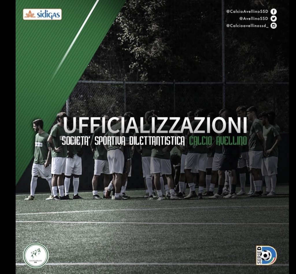 Avellino, tesserati 20 calciatori. Martedì il media day