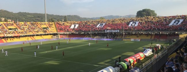 Benevento-Roma: 2-1. Insigne ed Asencio spengono le 89 candeline