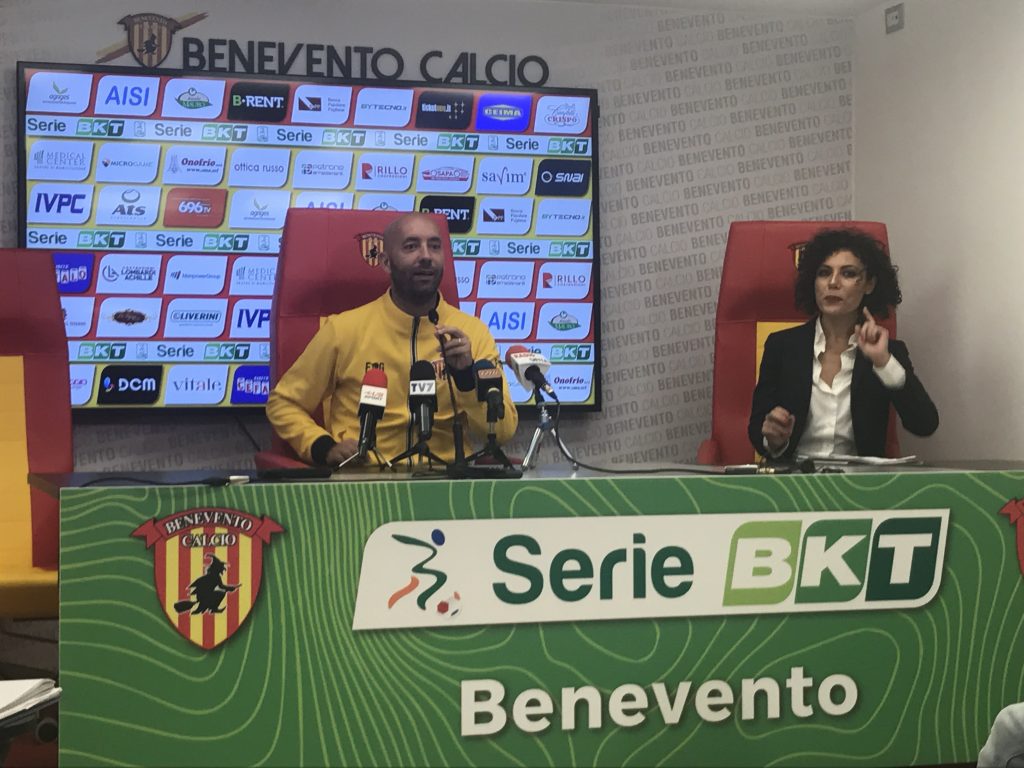 Benevento, Bucchi: “Siamo il peggio nemico di noi stessi. Coda ha buttato dieci anni, deve superarsi”