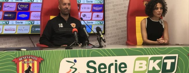 Benevento, Bucchi: “Ho tante alternative, sarà una notte insonne. In difesa gioca Billong”