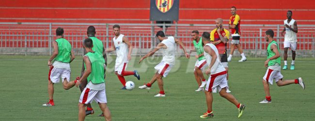 Benevento, al lavoro verso il test con la Roma