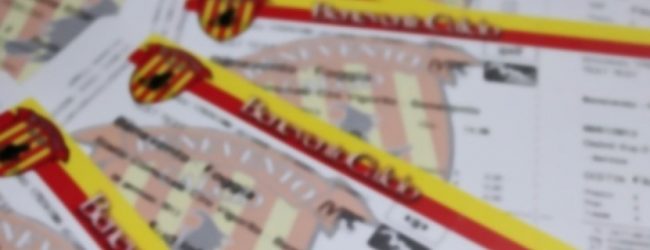 Venezia-Benevento, parte la prevendita dei biglietti