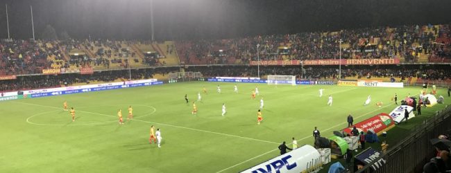 Benevento-Livorno: 1-0. Riecco i tre punti, decide Coda