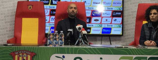 Benevento, Bucchi: “Oggi contava solo il risultato, non si vince solo 7-0”