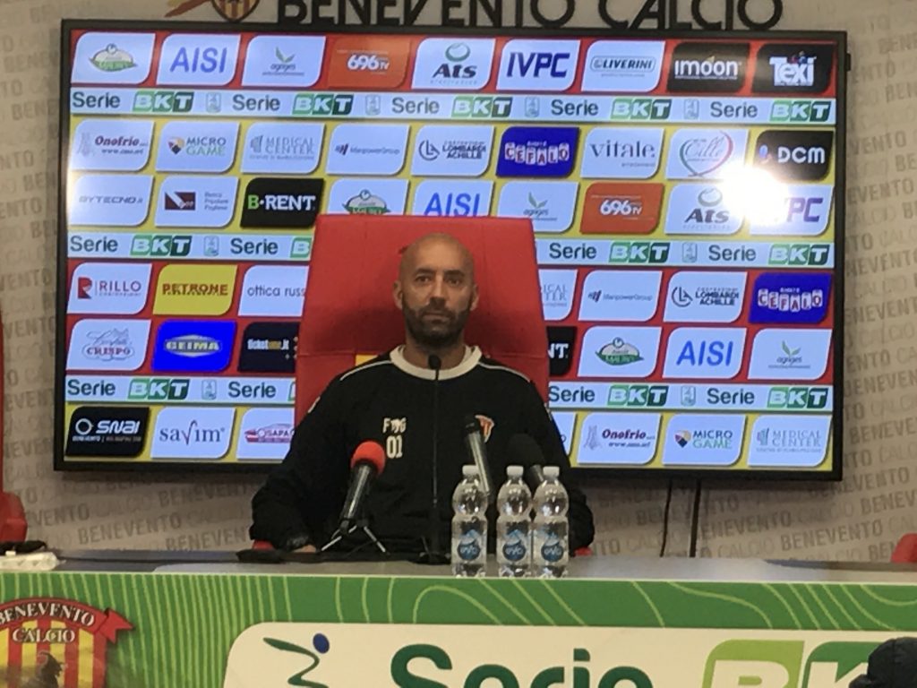 Benevento, Bucchi: “Voglio una squadra spavalda. Gioca Gyamfi”