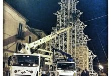 San Lorenzello| Domani l’apertura e l’accensione dell’albero di luci più grande d’Italia