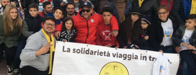 Pietrelcina| “La solidarietà viaggia in Treno”, la Compagnia San Pio presente alla Partita del Cuore