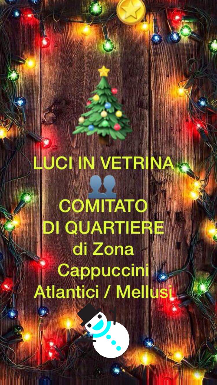 Benevento| “Luci in vetrina”, il Comitato Cappuccini organizza concorso per commercianti