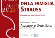 Benevento| Stagione Concertistica 2019-2021, sabato esordio con Strauss