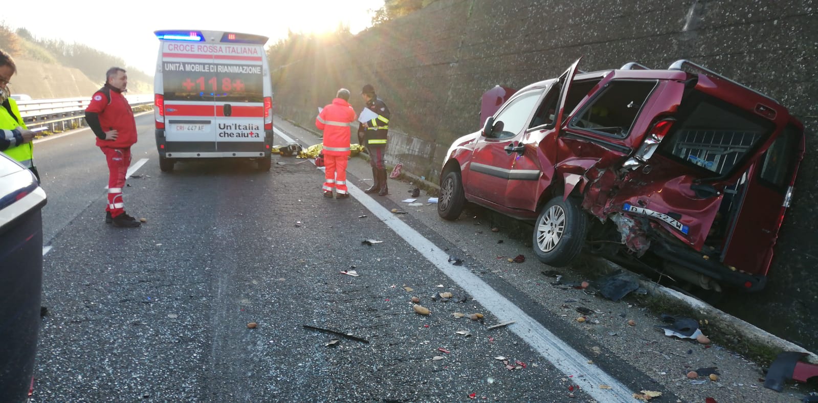 Benevento| Incidente mortale sulla SS 372