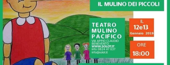 Benevento| Mulino dei Piccoli, in scena “Pinocchio nel paese dei Bacucchi”