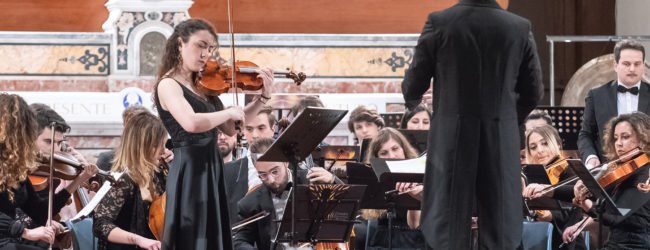 Benevento| Successo del concerto dell’Orchestra Filarmonica di Benevento per Carlotta Nobile