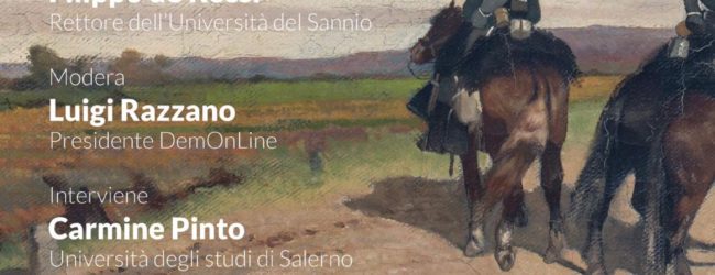 “Pontelando 1861. Tutta un’altra storia”: giovedi all’Unisannio presentazione del libro di Giancristiano Desiderio