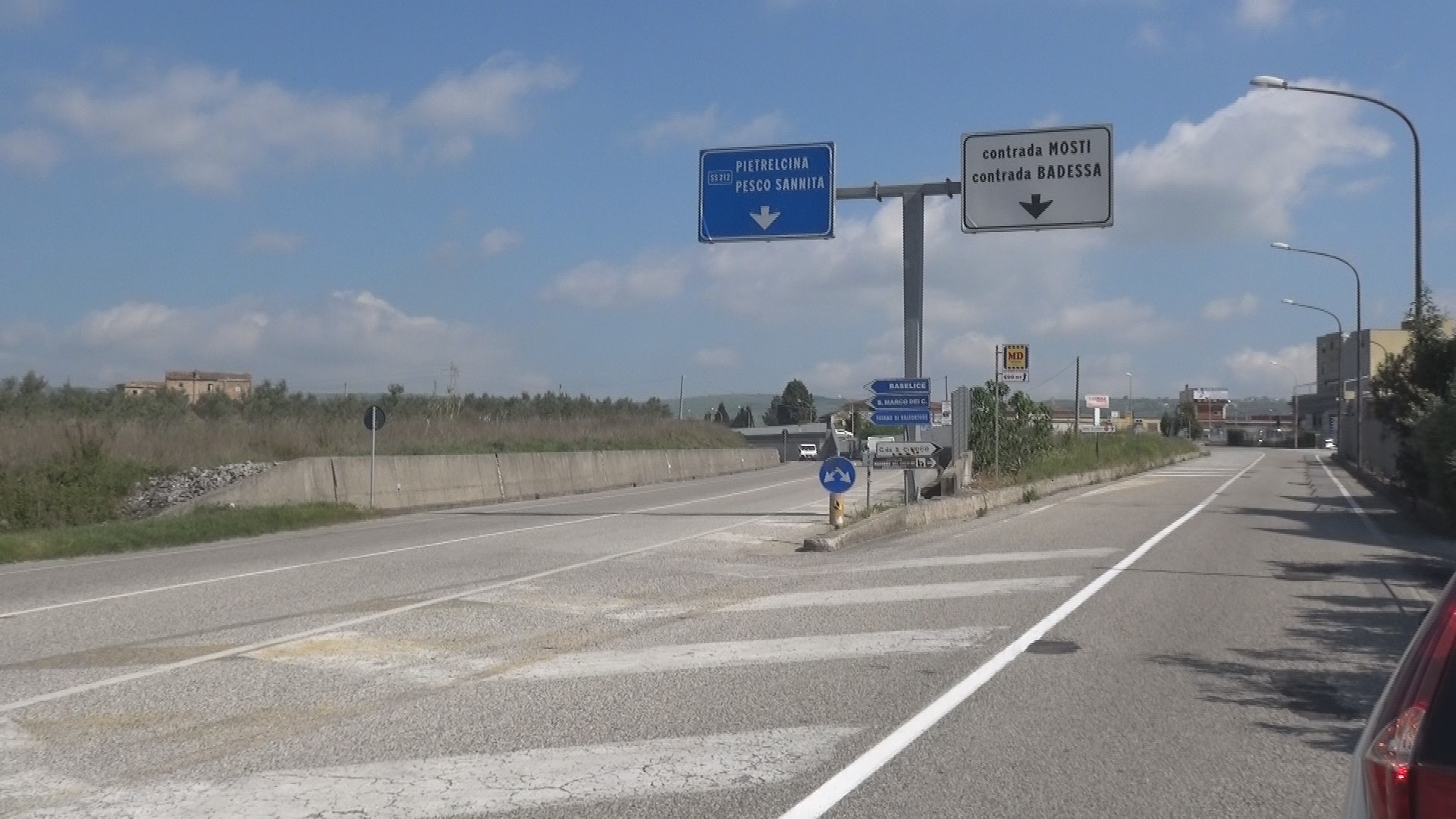 Pietrelcina| Lavori strade, 14 e 15 marzo chiusa al traffico la ex statale 212 Valfortore