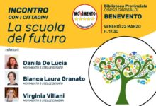 Benevento| “La scuola del futuro”, alla Biblioteca provinciale incontro con le parlamentari del M5S