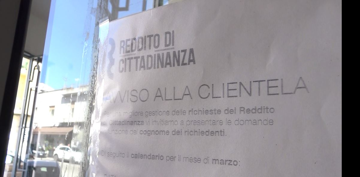 Reddito di cittadinanza, a Benevento niente ressa agli sportelli