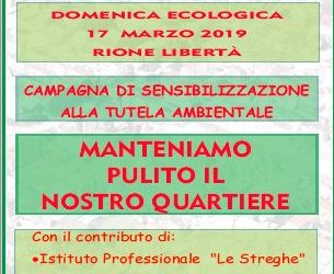 Benevento| “Manteniamo pulito il nostro quartiere”: al Rione Libertà la prima domenica ecologica