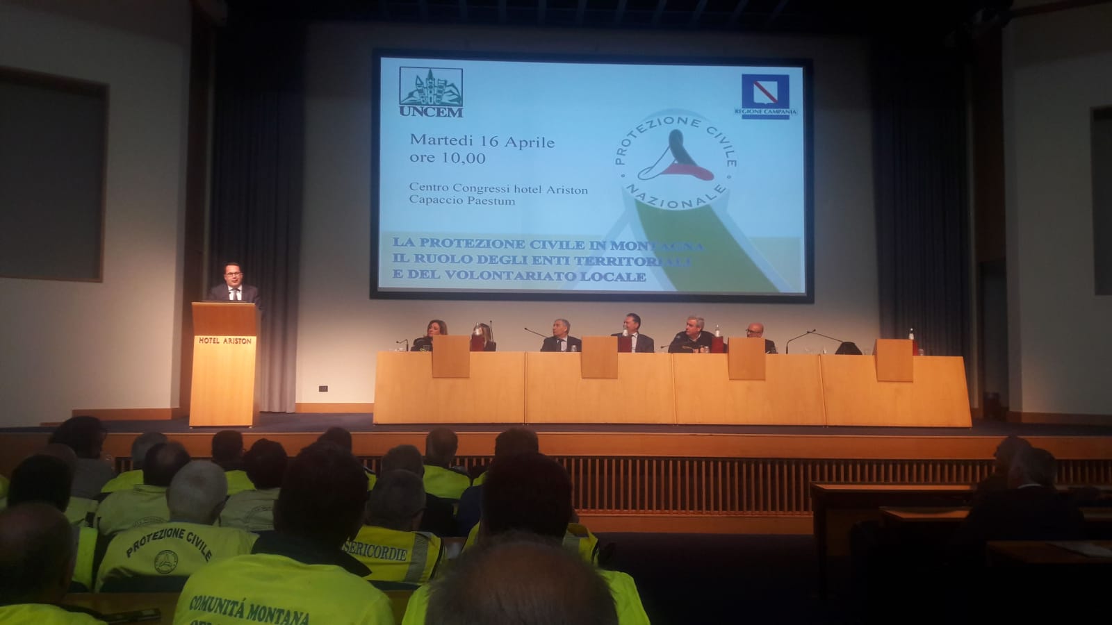 Benevento| La Provincia di Beneventp presente al convegno “La protezione civile in montagna: il ruolo degli Enti territoriali e del volontariato”,