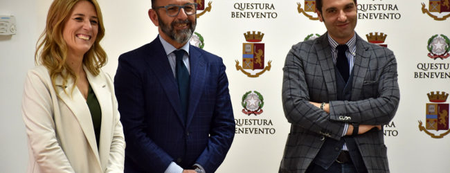 Benevento| Questura di Benevento, visita istituzionale dell’Assessore Marciani e del Consigliere Mortaruolo