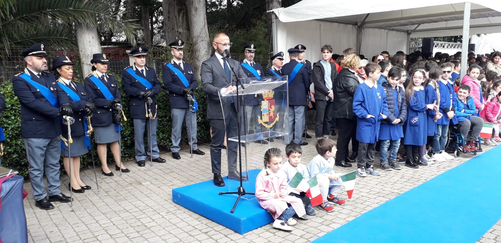 Telese Terme| 167°esimo anniversario della Polizia, Bellassai: lascio il Sannio con legami e affetti sinceri