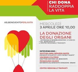 Benevento| Asl, donazione organi: al via giornate di sensibilizzazione