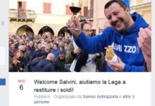 Salvini a Benevento?Sannio Antirazzista organizza questua itinerante