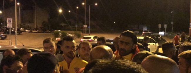 Benevento, che amarezza. Gori e Maggio a colloquio con i tifosi