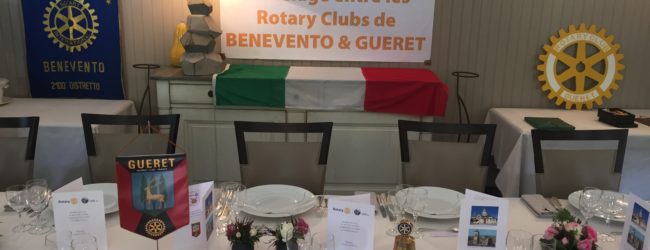 Gemellaggio Rotary Benevento e Rotary Bénévent L’Abbaye