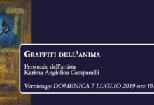 “Graffiti dell’anima” la personale dell’artista Karima Angiolina Campanelli a Palazzo Paolo V