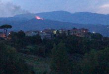 Fiamme nel Sannio, incendio a Montemauro