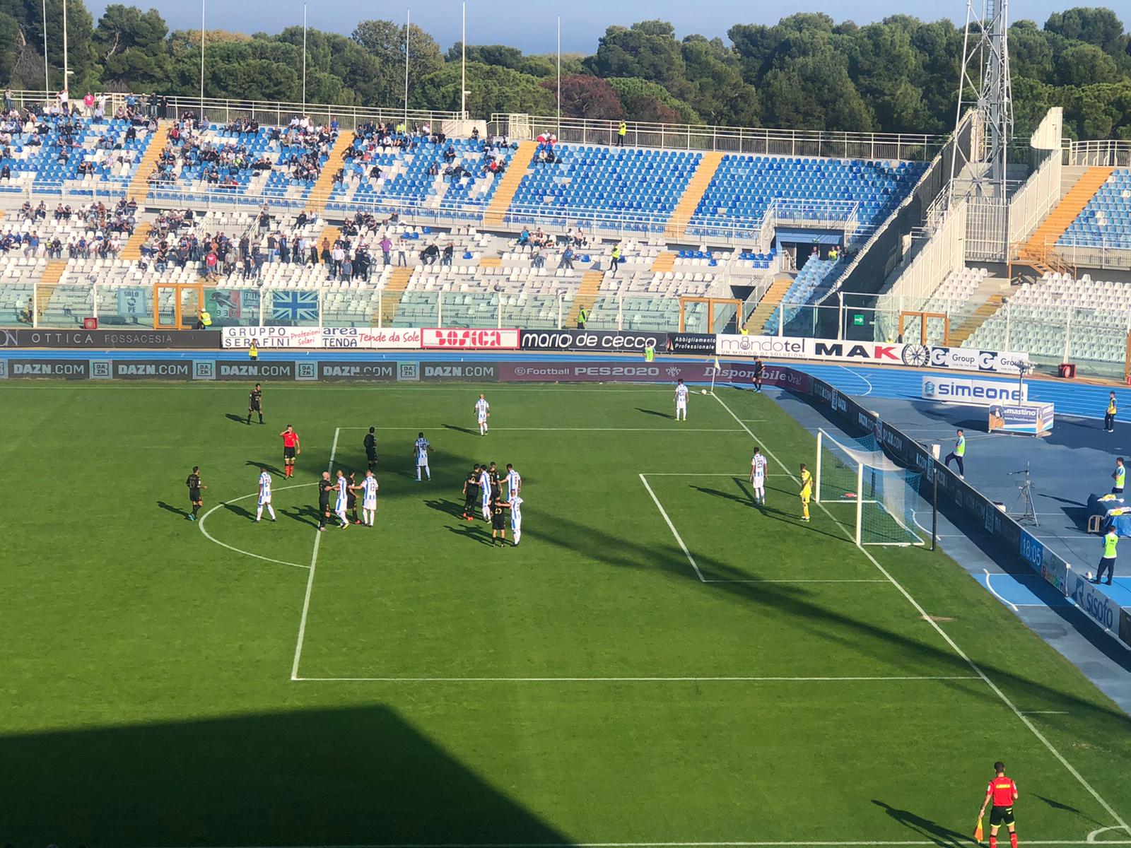 Pescara-Benevento: 4-0. La Strega crolla all’Adriatico