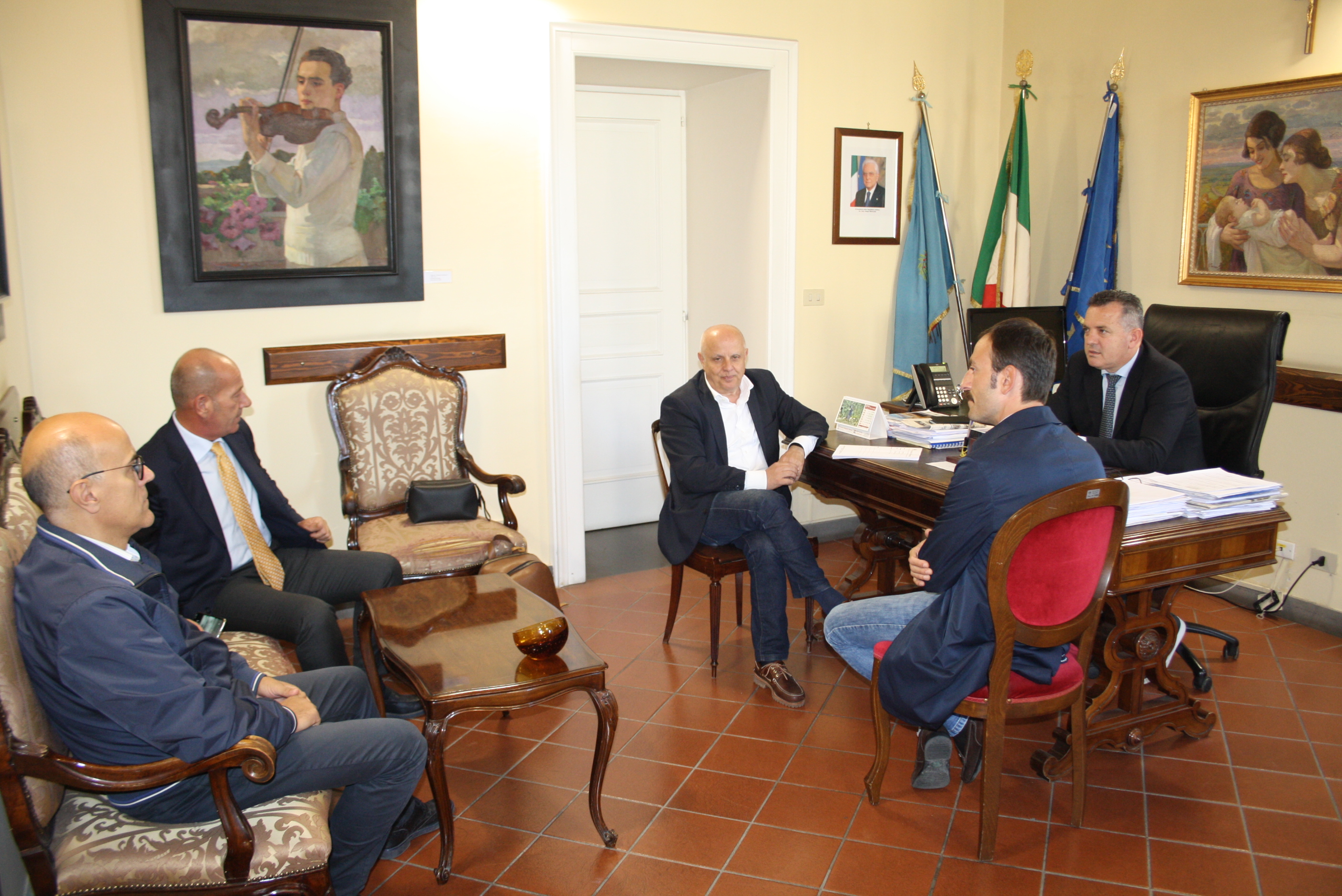 Benevento| Interventi di manutenzione delle strade provinciali, briefing alla Rocca