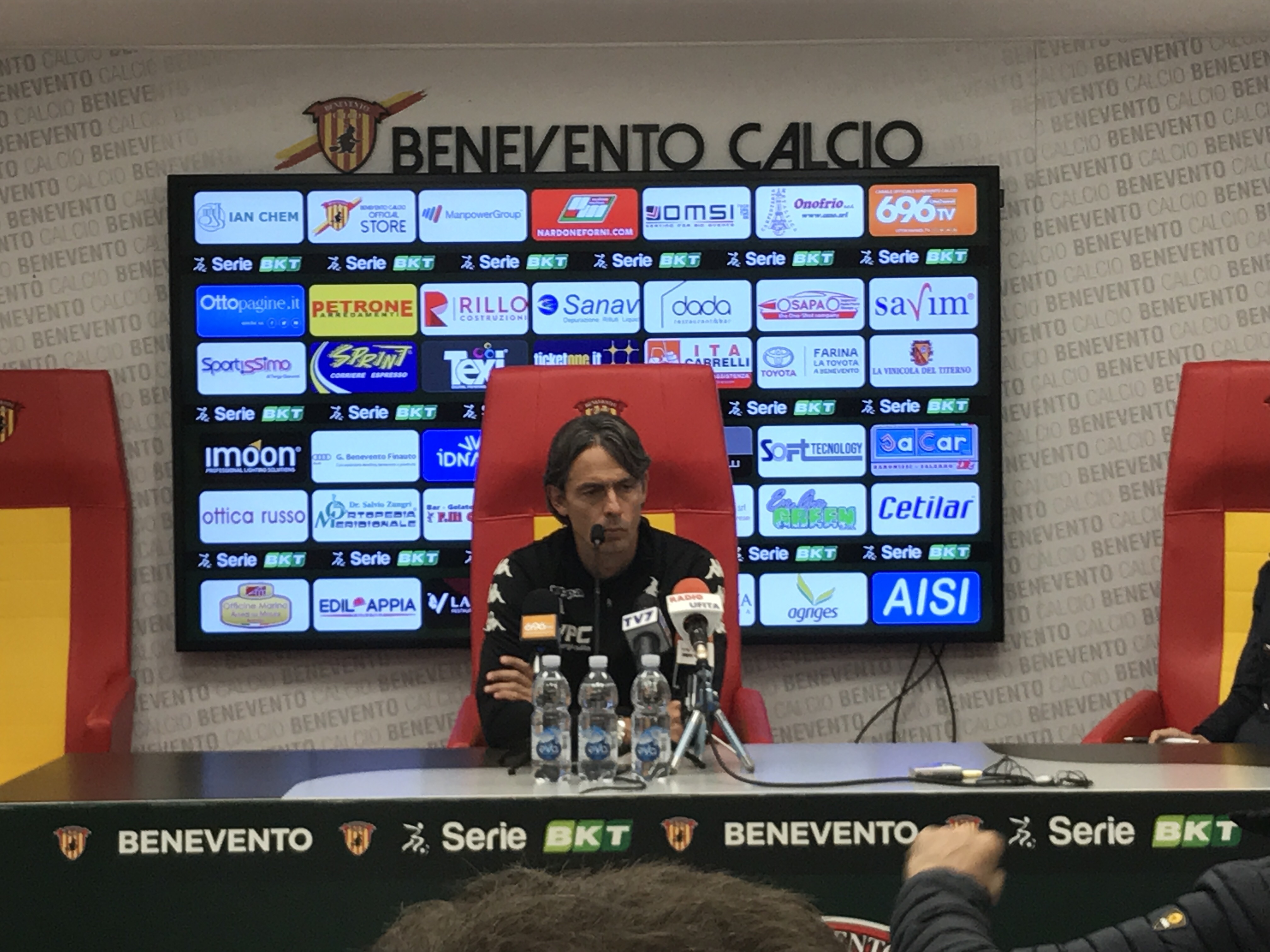 Benevento, Inzaghi: “Vittoria di maturità. Emozionante il ricordo di Ciro Vigorito”