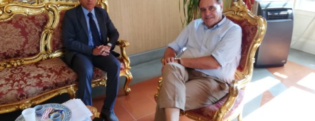 Benevento| Il sindaco Mastella ha ricevuto stamani il nuovo dg dell’Asl Gennaro Volpe