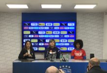 La Nazionale Italia Femminile a Benevento. Bartolini: “Fa piacere sentire certe parole da Inzaghi”. Gama: “Abbiamo ingranato”