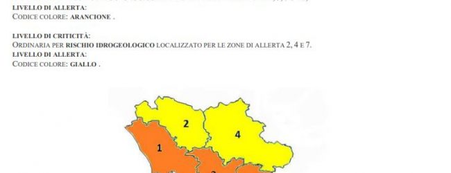 Maltempo, domani allerta gialla per Sannio e Irpinia