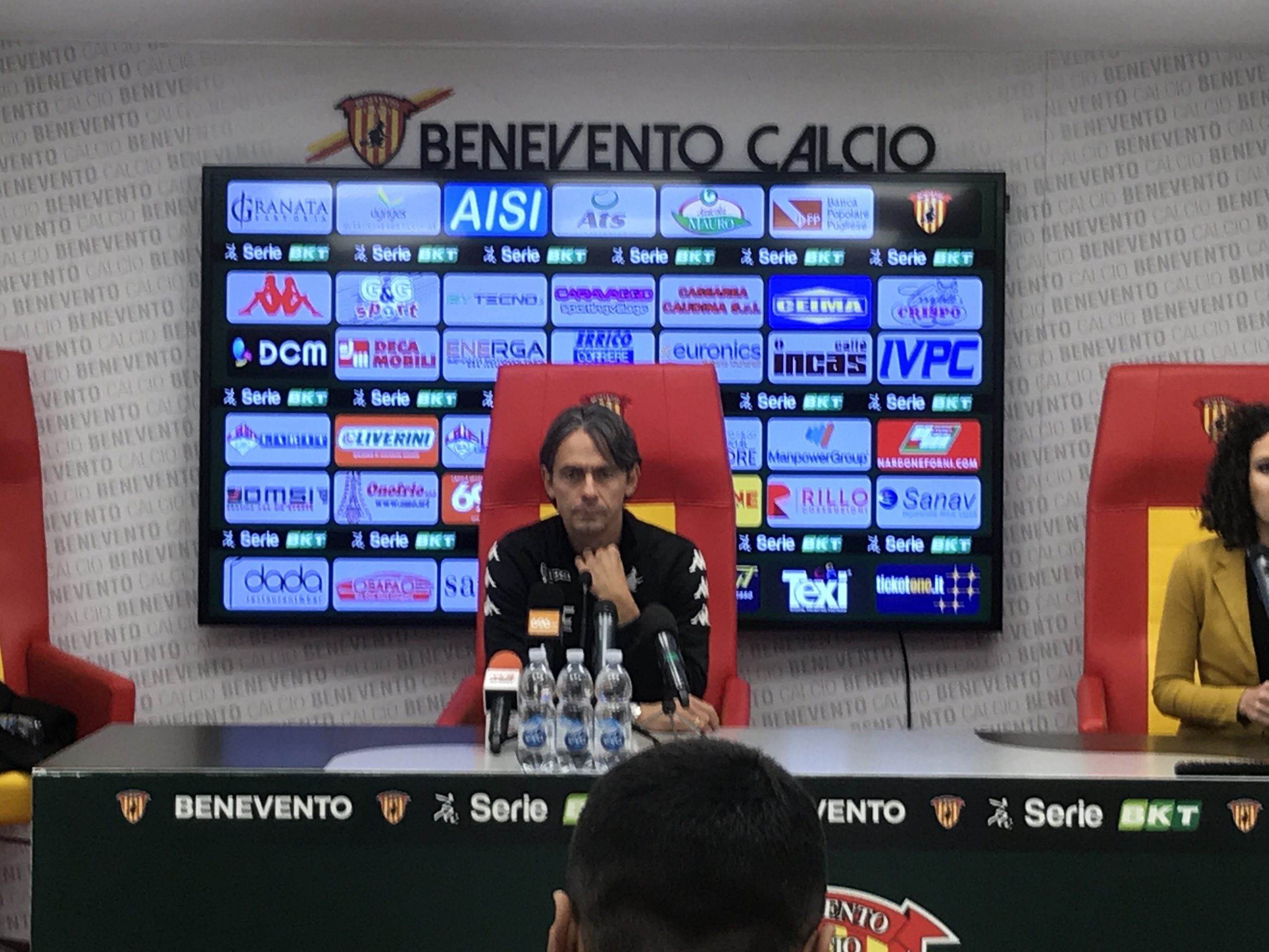 Benevento, Inzaghi: “Per vincere col Crotone ci serve anche uno stadio che bolle”