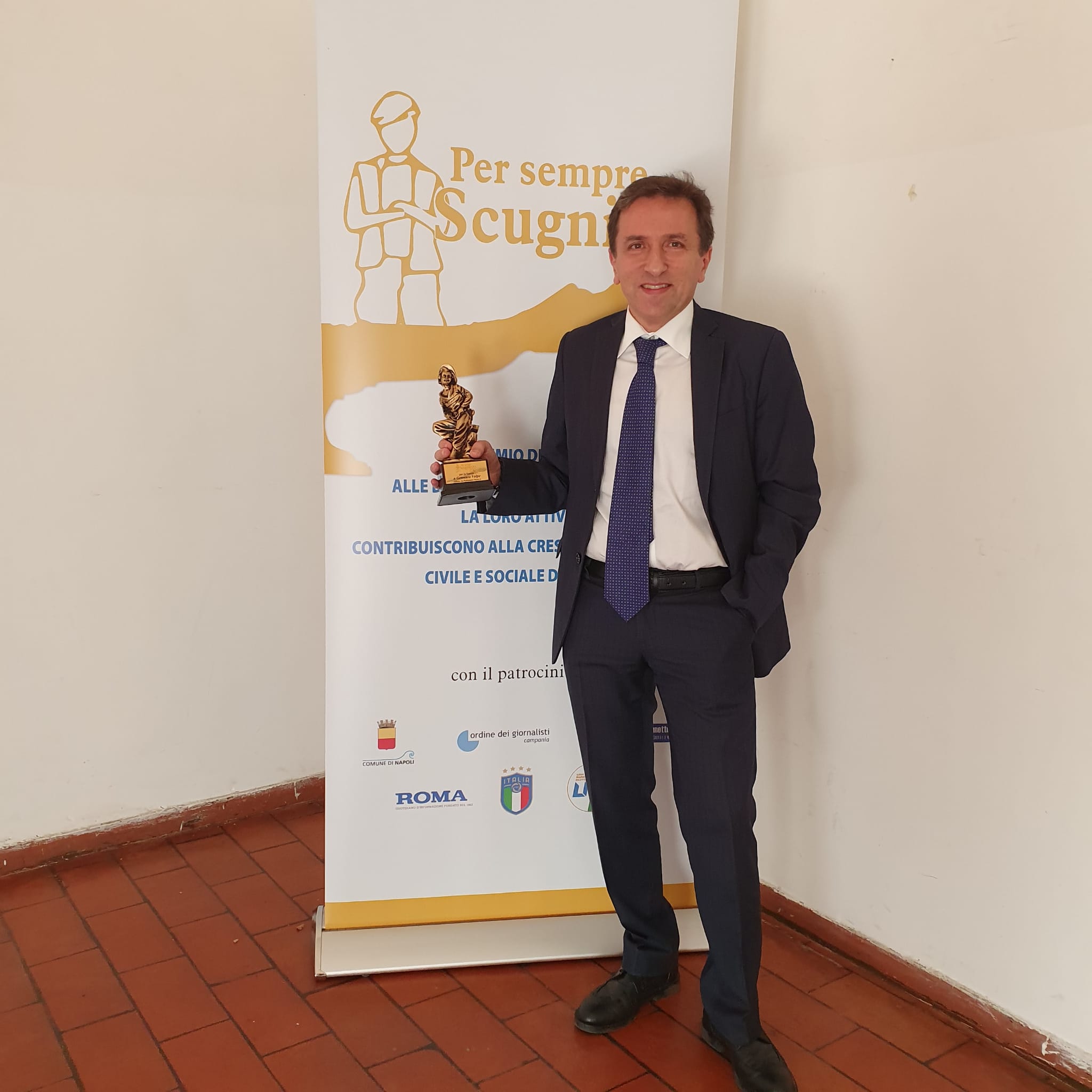 Benevento| Sanità, al direttore dell’ASL il premio “Per sempre scugnizzo””