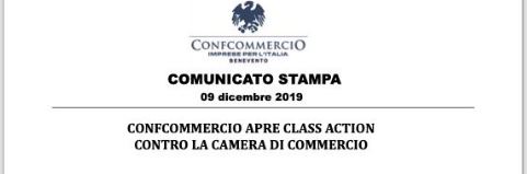 Benevento| Niente luci natalizie, Confcommercio: class action contro ente camerale