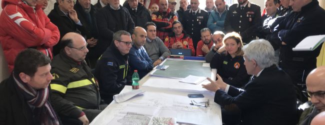 San Martino V.C., si lavora per ridurre la “zona rossa”. Nelle prossime ore l’ordinanza